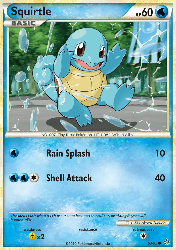 Squirtle, Unleashed 63