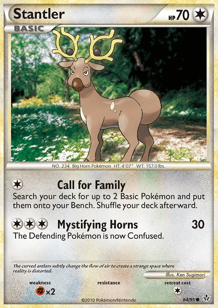 Stantler, Unleashed 64