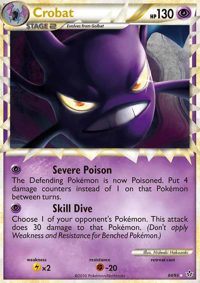 Crobat, Unleashed 84