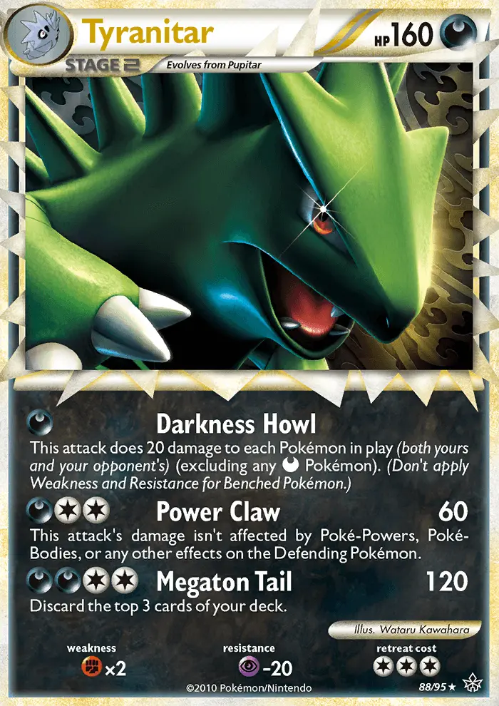 Tyranitar, Unleashed 88