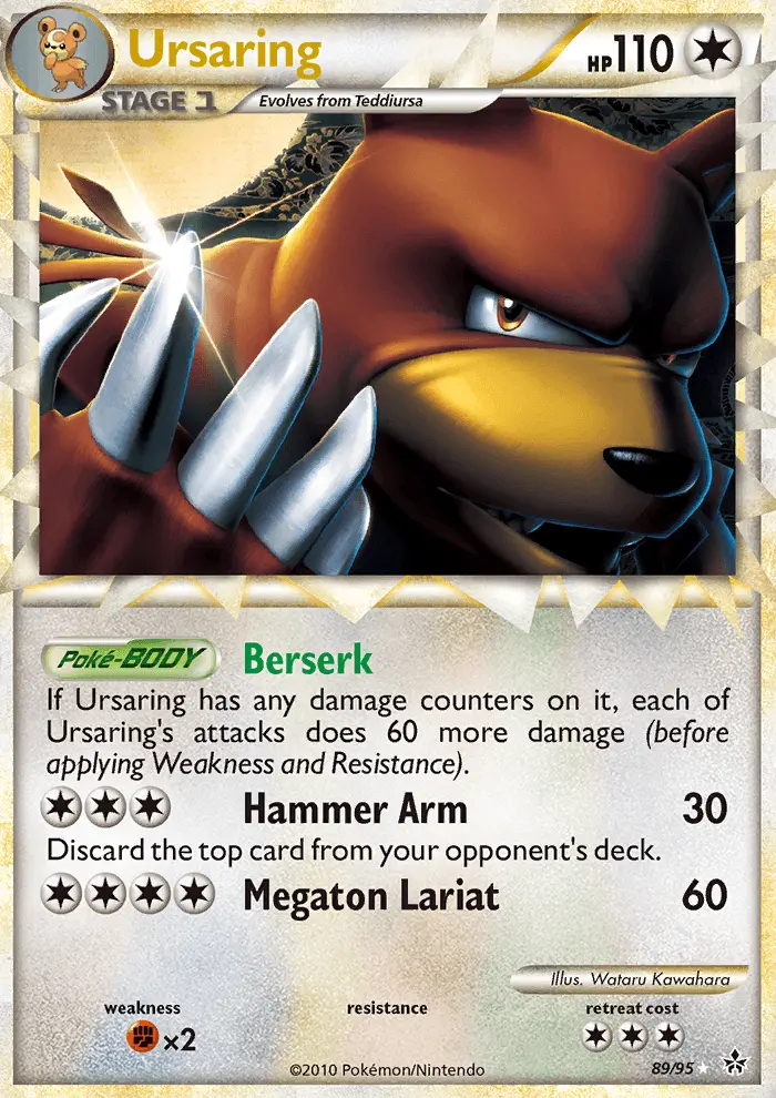 Ursaring, Unleashed 89