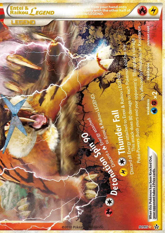 Entei & Raikou LEGEND, Unleashed 91