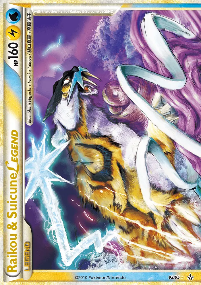 Raikou & Suicune LEGEND, Unleashed 92