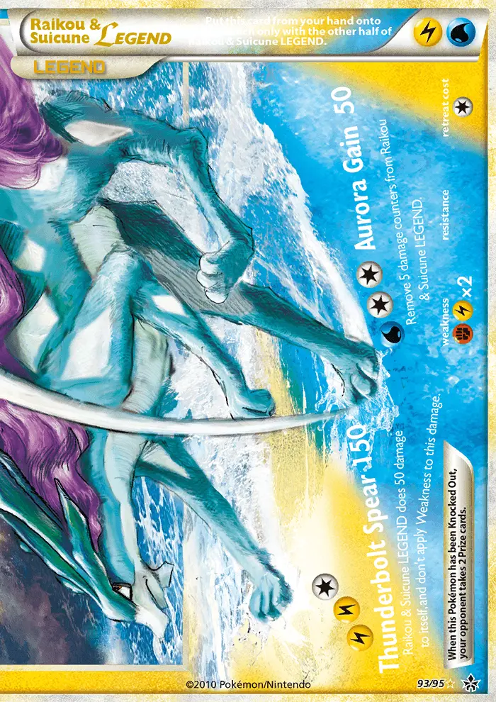 Raikou & Suicune LEGEND, Unleashed 93