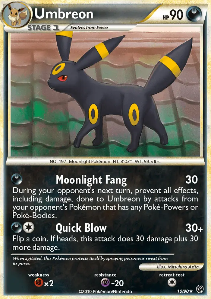 Umbreon, Undaunted 10