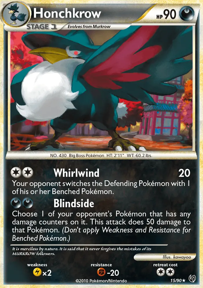 Honchkrow, Undaunted 15