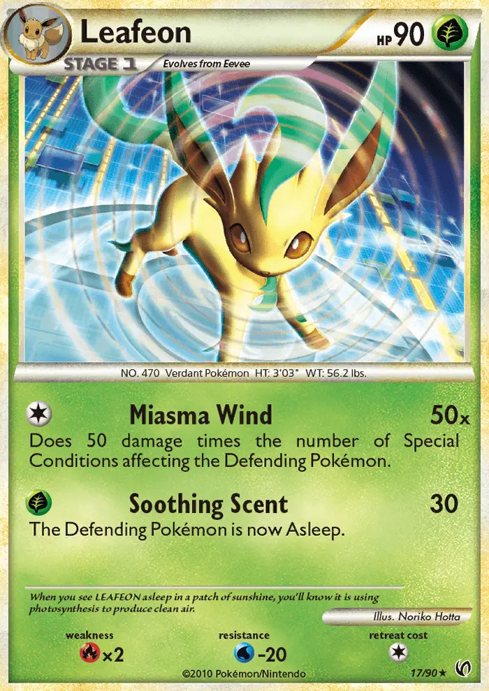 Leafeon, Undaunted 17