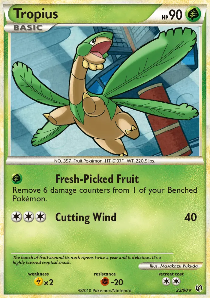 Tropius, Undaunted 22