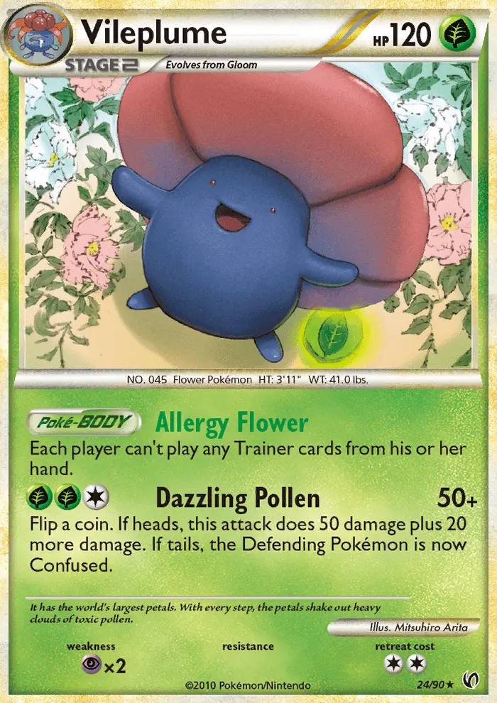 Vileplume, Undaunted 24