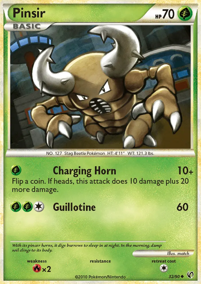 Pinsir, Undaunted 32