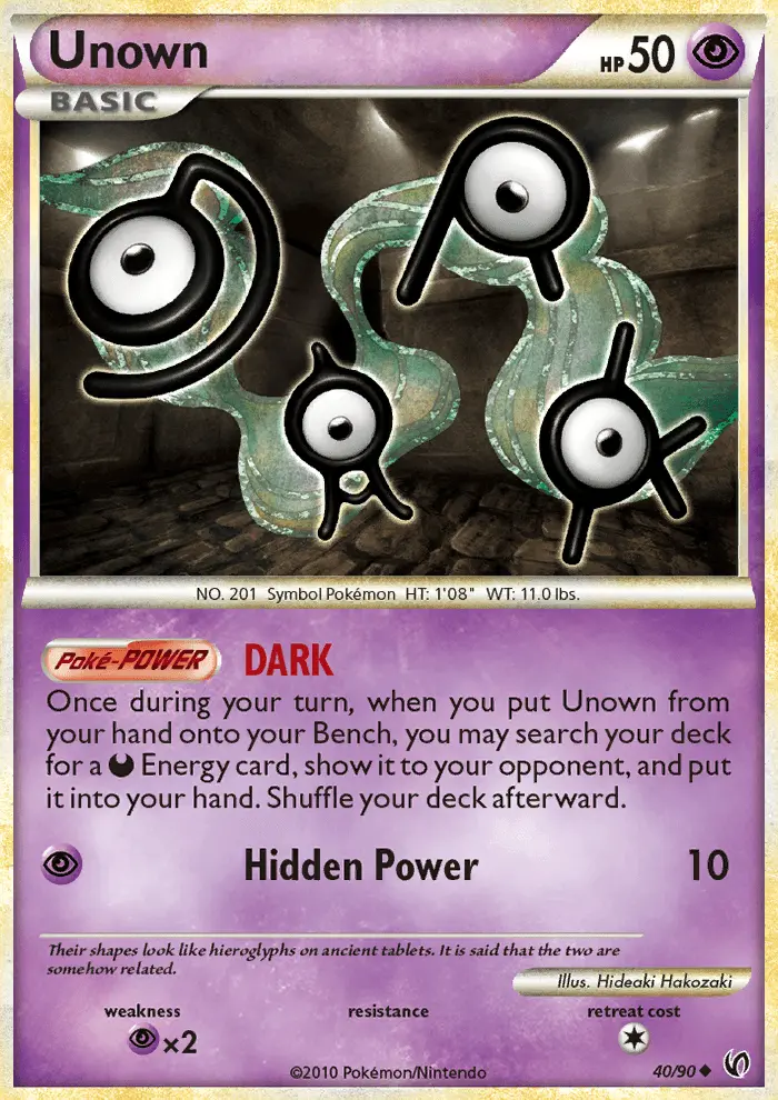 Unown, Undaunted 40