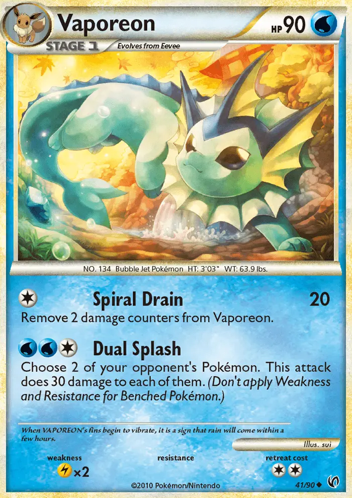 Vaporeon, Undaunted 41