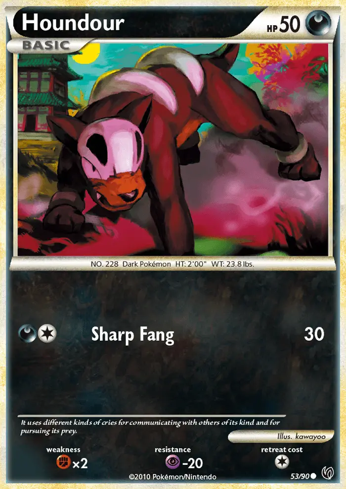 Houndour, Undaunted 53