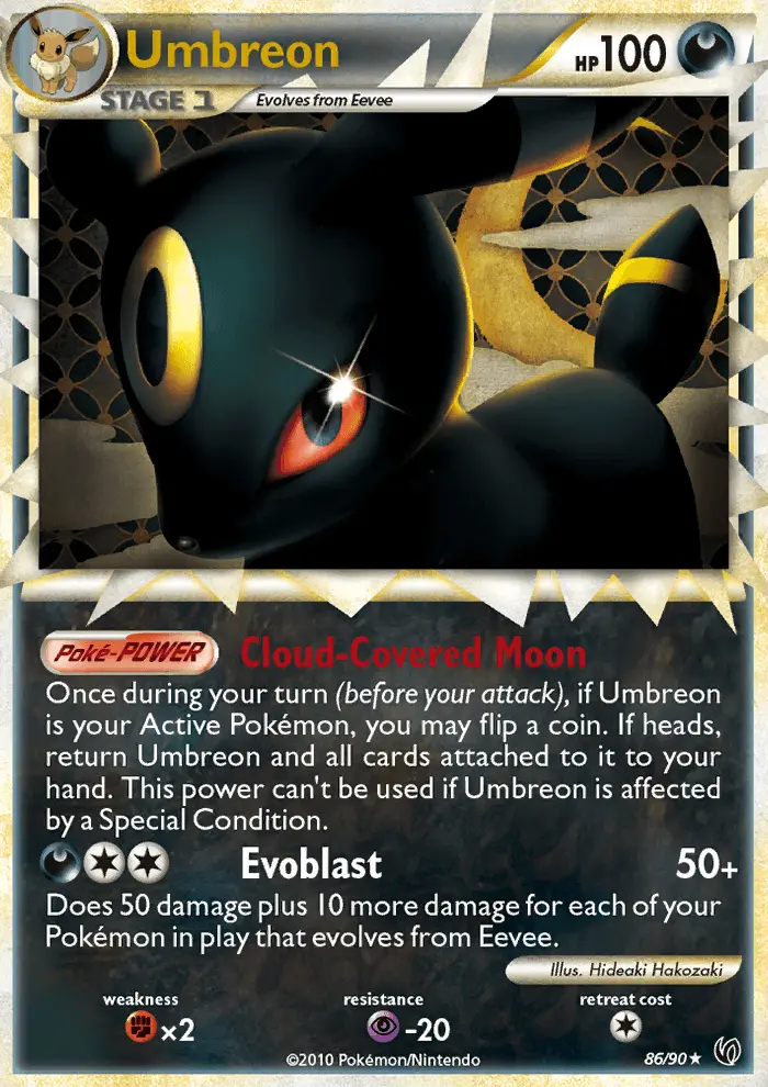 Umbreon, Undaunted 86