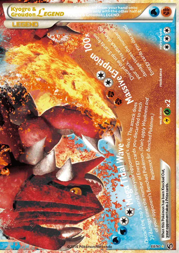Kyogre & Groudon LEGEND, Undaunted 88
