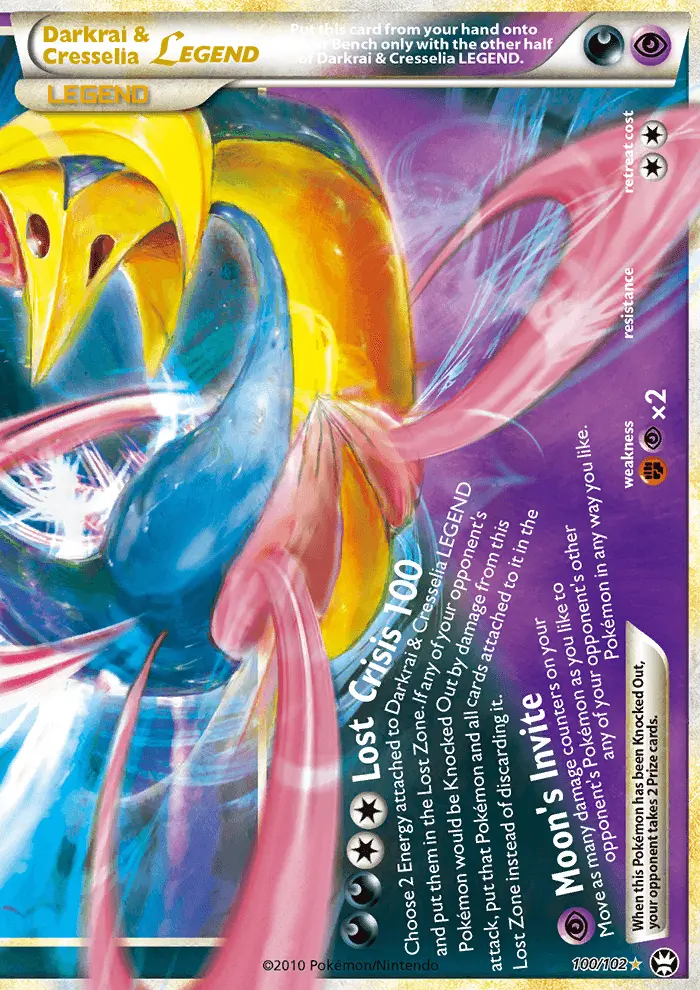 Darkrai & Cresselia LEGEND, Triumphant 100