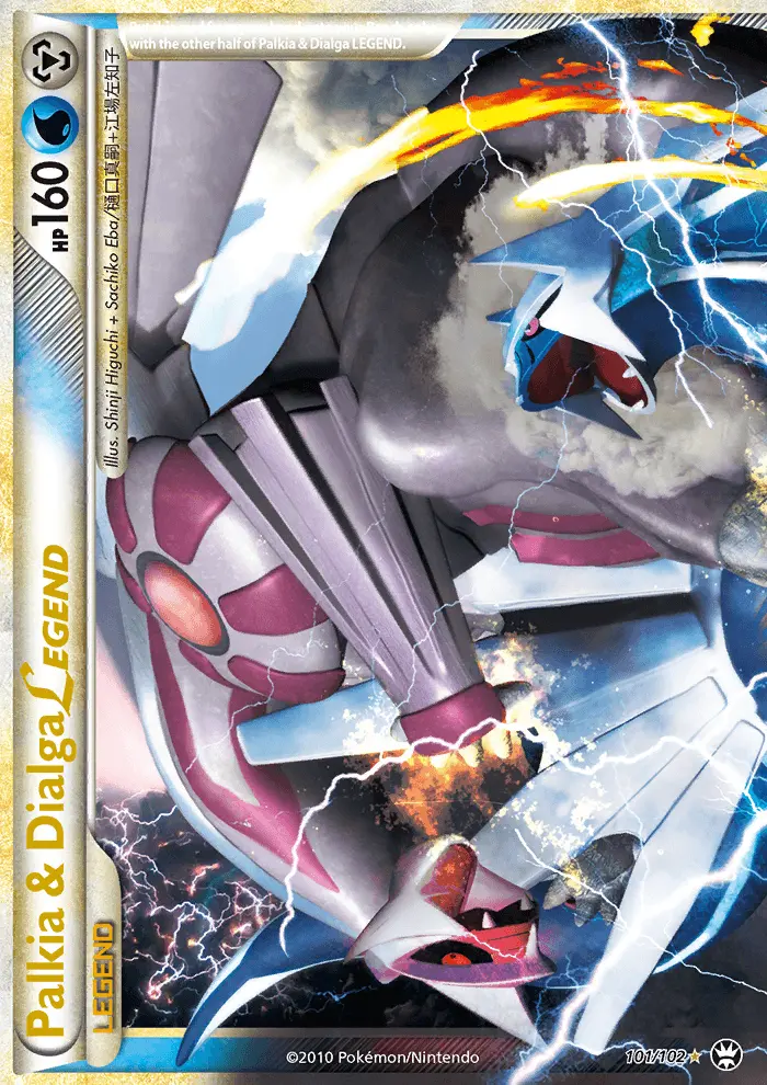 Palkia & Dialga LEGEND, Triumphant 101