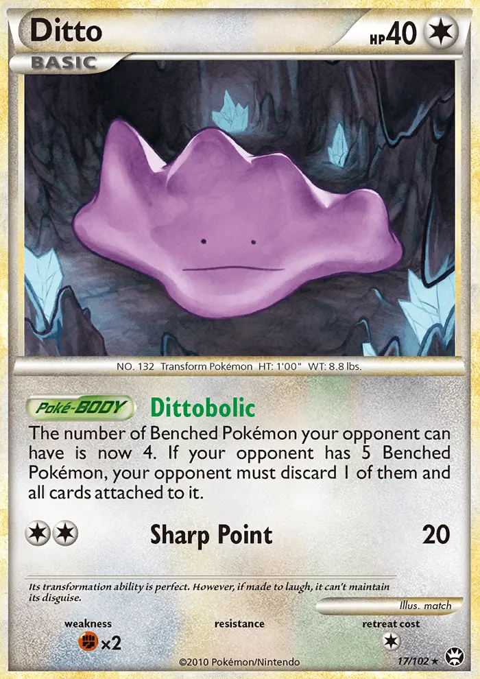 Ditto, Triumphant 17