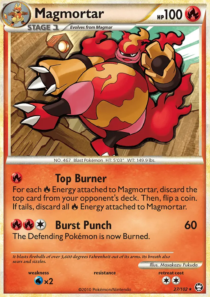 Magmortar, Triumphant 27