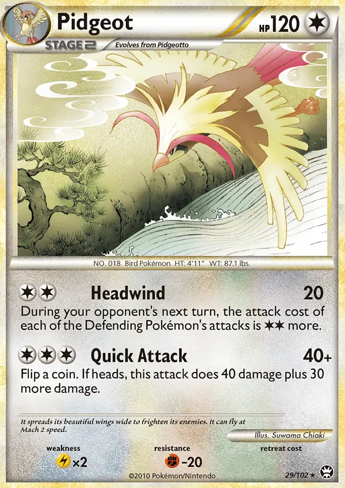 Pidgeot, Triumphant 29