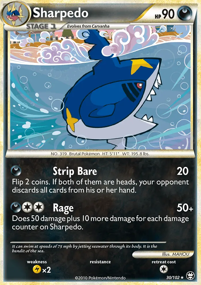 Sharpedo, Triumphant 30