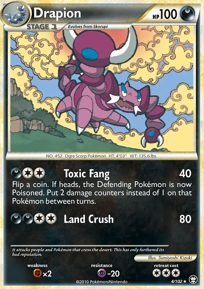 Drapion, Triumphant 4