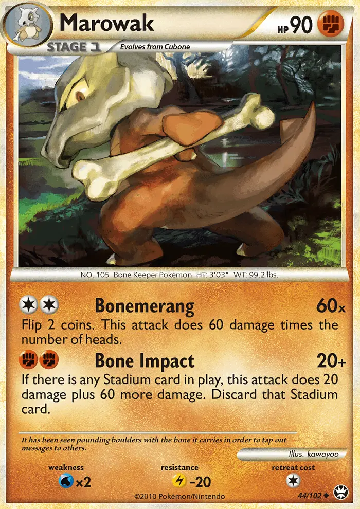 Marowak, Triumphant 44