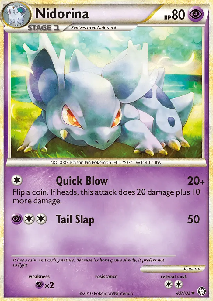 Nidorina, Triumphant 45