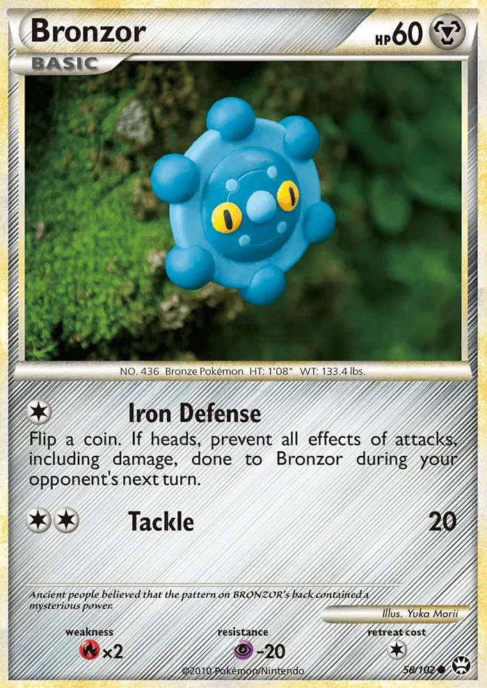 Bronzor, Triumphant 58
