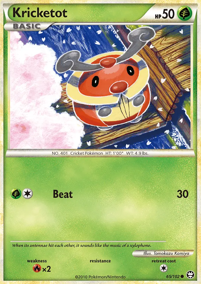 Kricketot, Triumphant 65