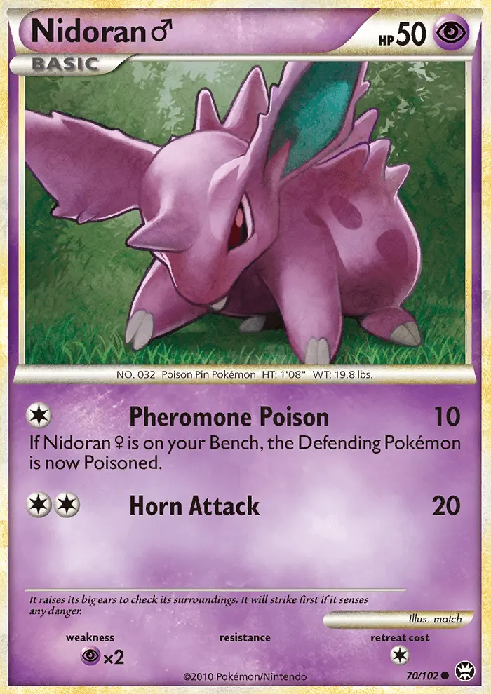 Nidoran♂, Triumphant 70