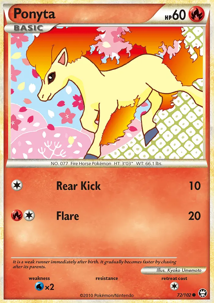Ponyta, Triumphant 72