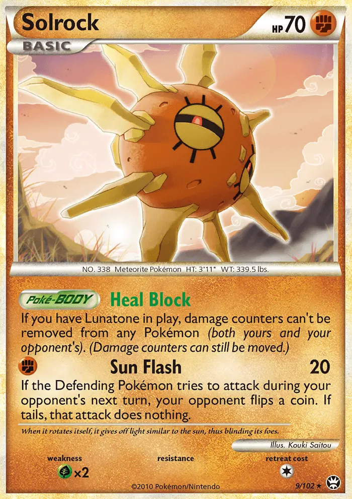 Solrock, Triumphant 9