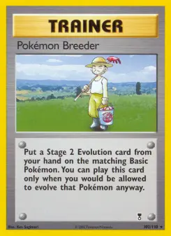 Pokémon Breeder, Legendary Collection 102