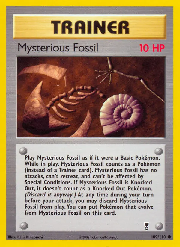 Mysterious Fossil, Legendary Collection 109