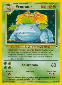 Venusaur, Legendary Collection 18