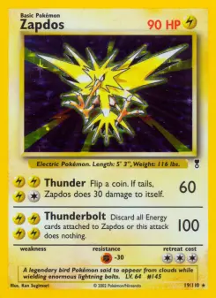 Zapdos, Legendary Collection 19