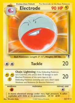 Electrode, Legendary Collection 22