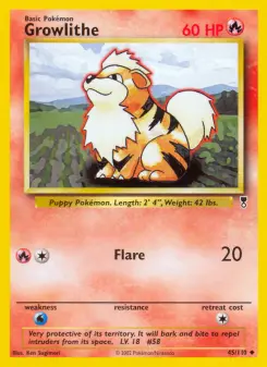 Growlithe, Legendary Collection 45