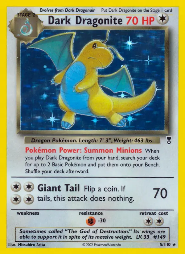 Dark Dragonite, Legendary Collection 5
