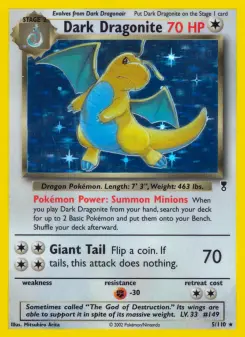 Dark Dragonite, Legendary Collection 5