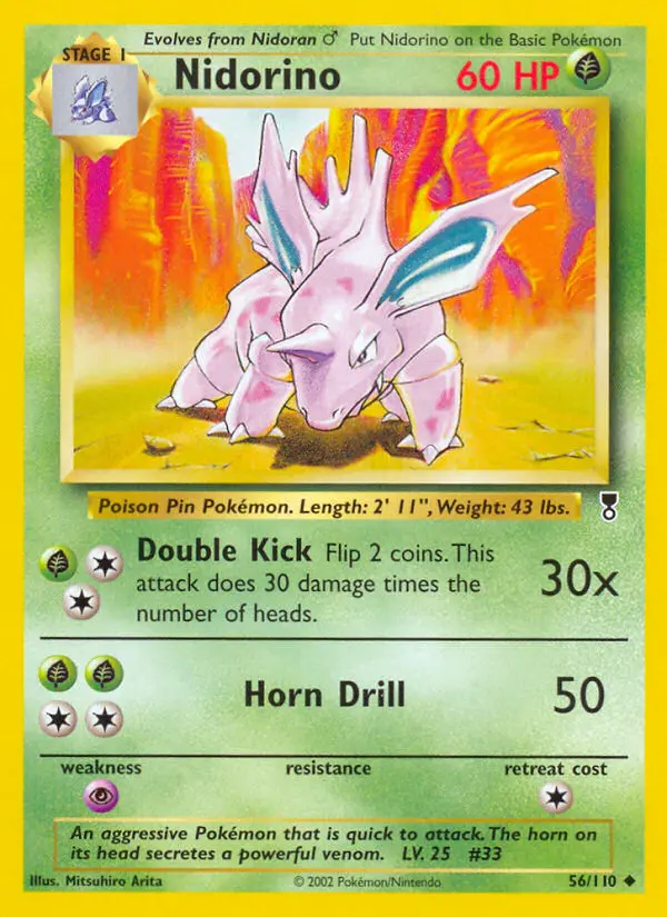 Nidorino, Legendary Collection 56