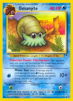 Omanyte, Legendary Collection 57
