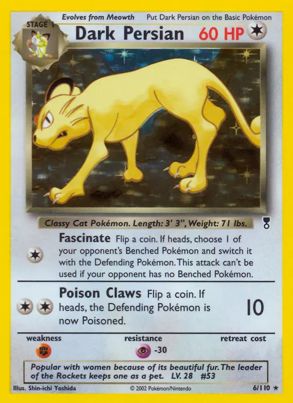 Dark Persian, Legendary Collection 6