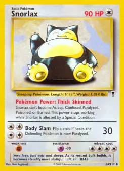 Snorlax, Legendary Collection 64