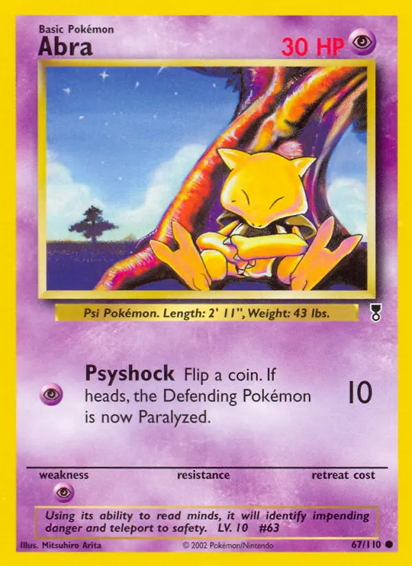 Abra, Legendary Collection 67