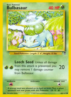 Bulbasaur, Legendary Collection 68