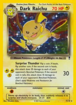 Dark Raichu, Legendary Collection 7