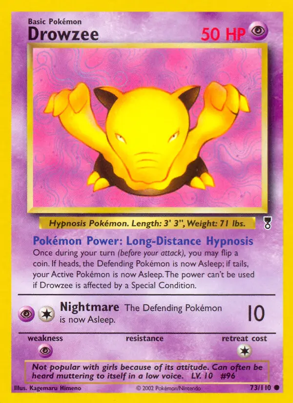 Drowzee, Legendary Collection 73