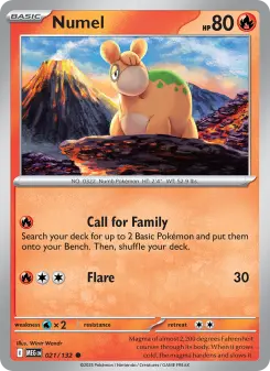 Numel, Mega Evolution 021